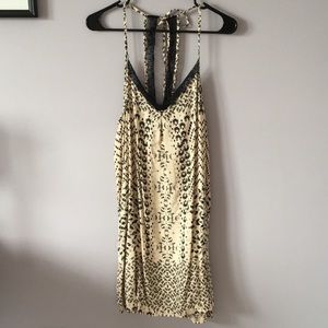 NWT! Black and White Lace Dress